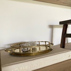 Vintage brass tray (tray only)
